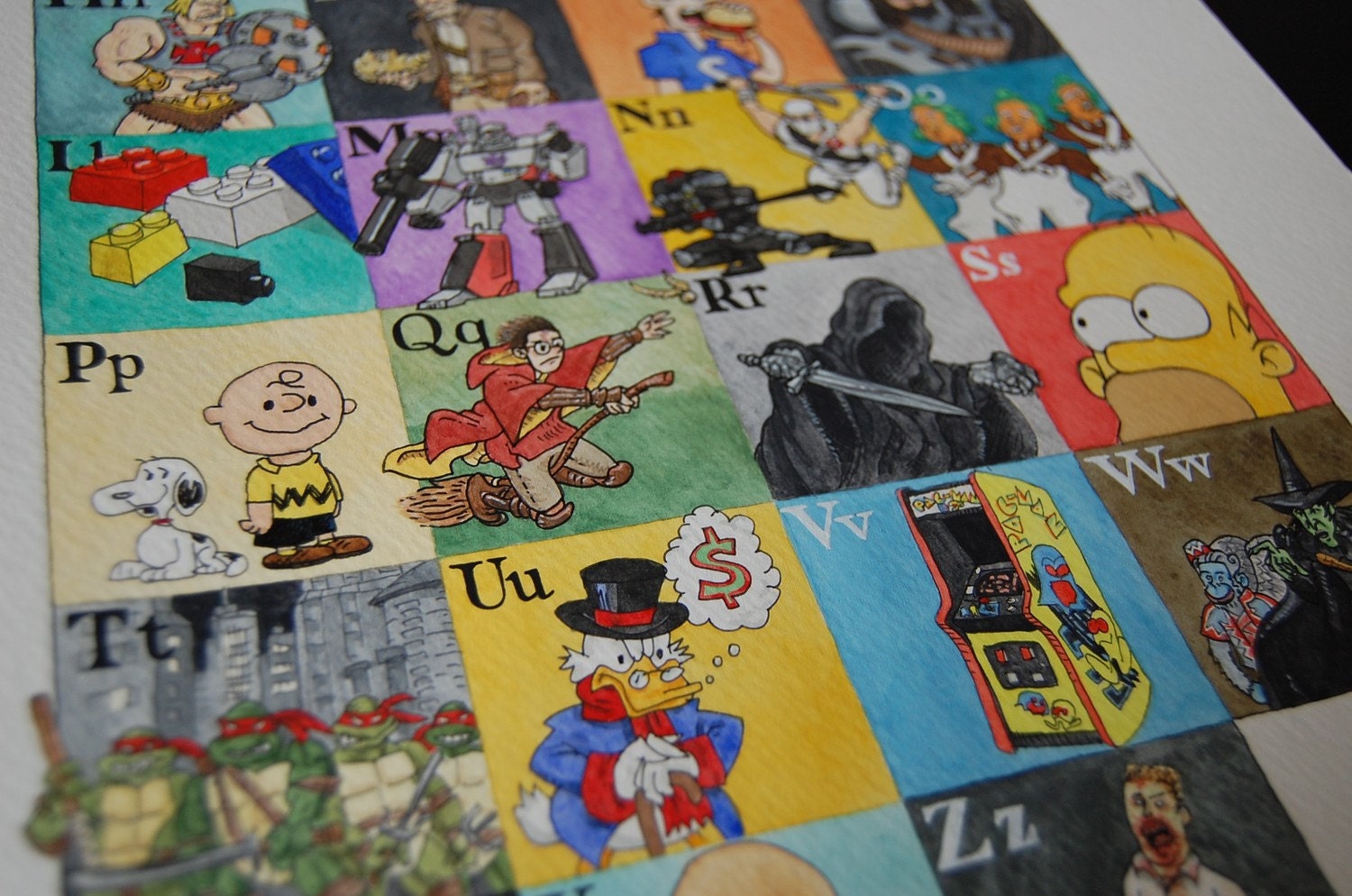 ABC's of geek pop culture