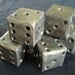 1" BLACKSMITH FORGED DIE by Naz , Gifts for Him , Gifts for Men