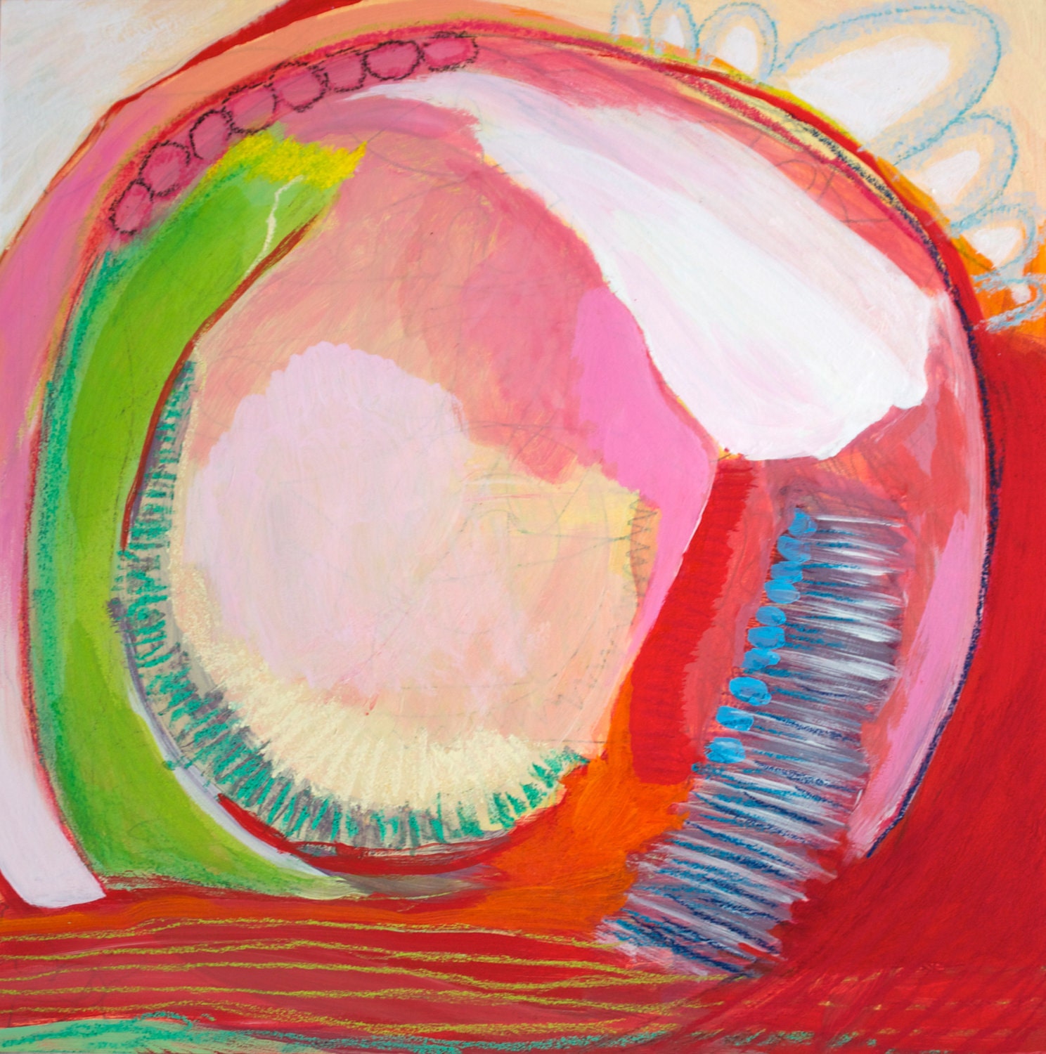Fine Art PRINT, Abstract Art - 12x12"