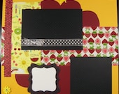 Picnic Double Page Scrapbook Layout - 12X12