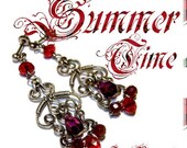 50% OFF PROMOTION Summer Time Jewelry Tutorial Wire Wrapped Netted Earrings Vintage Style PDF file Level: Intermediate