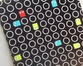 Pacman Ghosts eReader or iPad Mini Case - Fits Nooks and Kindles, Zipper Closure