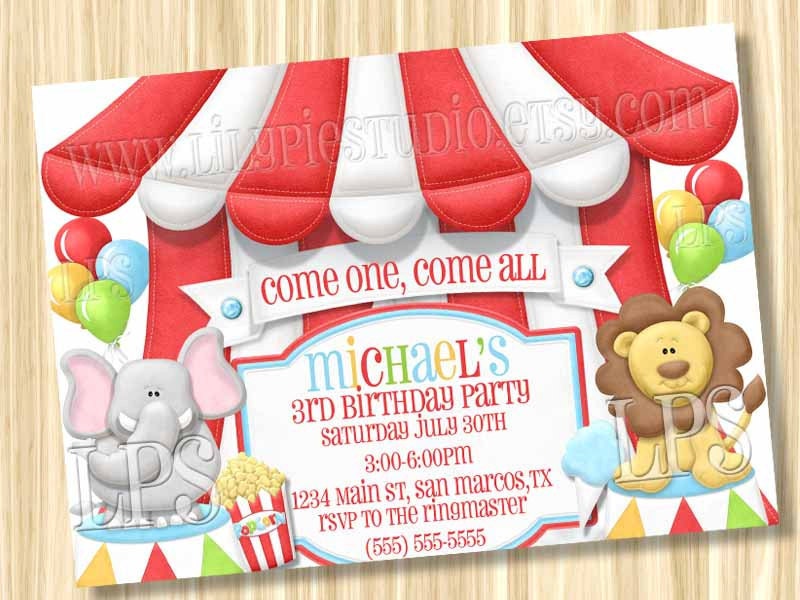 Circus Invitation Il_170x135