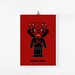 Cute Star wars art print 5 x 7 set of 6 (Set B)