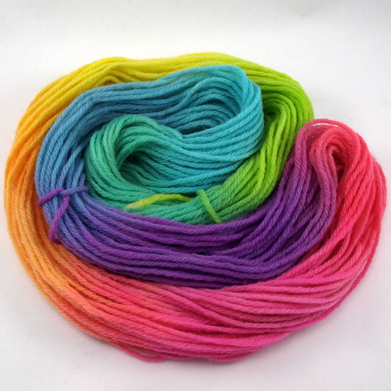 DIY Dye It Yourself, learn to dye your own rainbow yarn kit