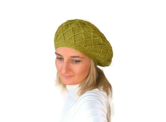 hand-crocheted hat, green crochet hat, women hat, cap, hat trends, mesh, warm, for her, fashion accessories for women