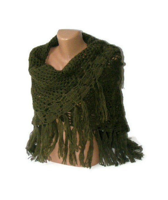 Hand chrocheted shawl, women crochet shawl, wrap, stole, spring winter trends,for her