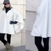 women ponchos, shawl ,wool fabric, winter trends, hand made flower, 2013 shawl trends, sewing, gift ideas