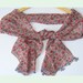SALE chiffon scarf with lace multicolor shawl neckwarmer cowl chiffon scarf,for woman,fashion accessory,scarves,gift for her