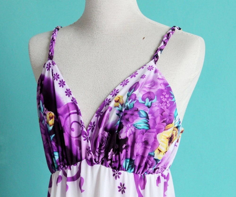 Sexy Long Maxi Dress Evening Dress Summer Women Sundress Purple Bridesmaid Dress