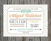 LDS Baby Blessing Invitation Printable Mormon Il_170x135