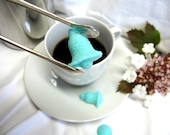 Beautiful Tiffany Blue Wedding Bells Shaped Sugar Cubes 3 Dozen for Tea Parties, Bridal  Brunch, or Events