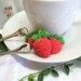 Sweet Treat Strawberry Shaped Sugar Cubes 3 Dozen