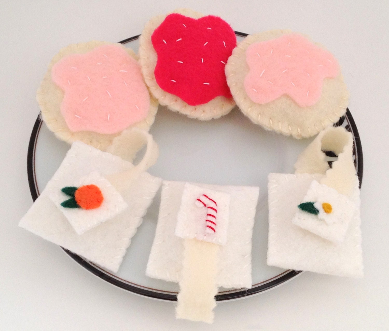 Felt Tea and Cookies Set