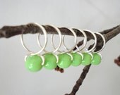 Honeydew - Snag Free Knitting Stitch Markers (Medium) - Fit up to size 11 US (8.0 mm)
