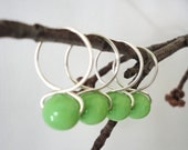 Honeydew - Handmade Snag Free Knitting Stitch Markers (Large) - Fit up to size 15 US (10.00 mm)