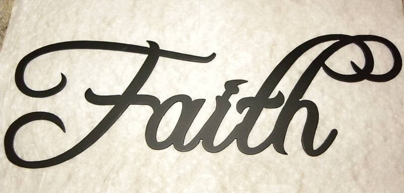 faith wall decor