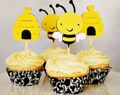 Mother to Bee Cupcake Toppers Il_170x135