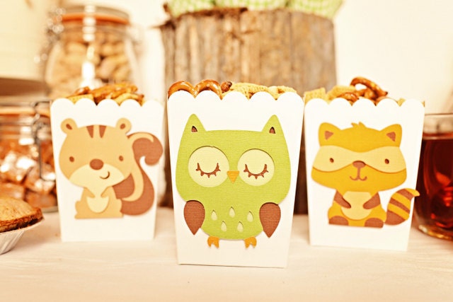 Forest Friends Snack Boxes
