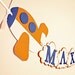 Up in the Air Plane Birthday Banner