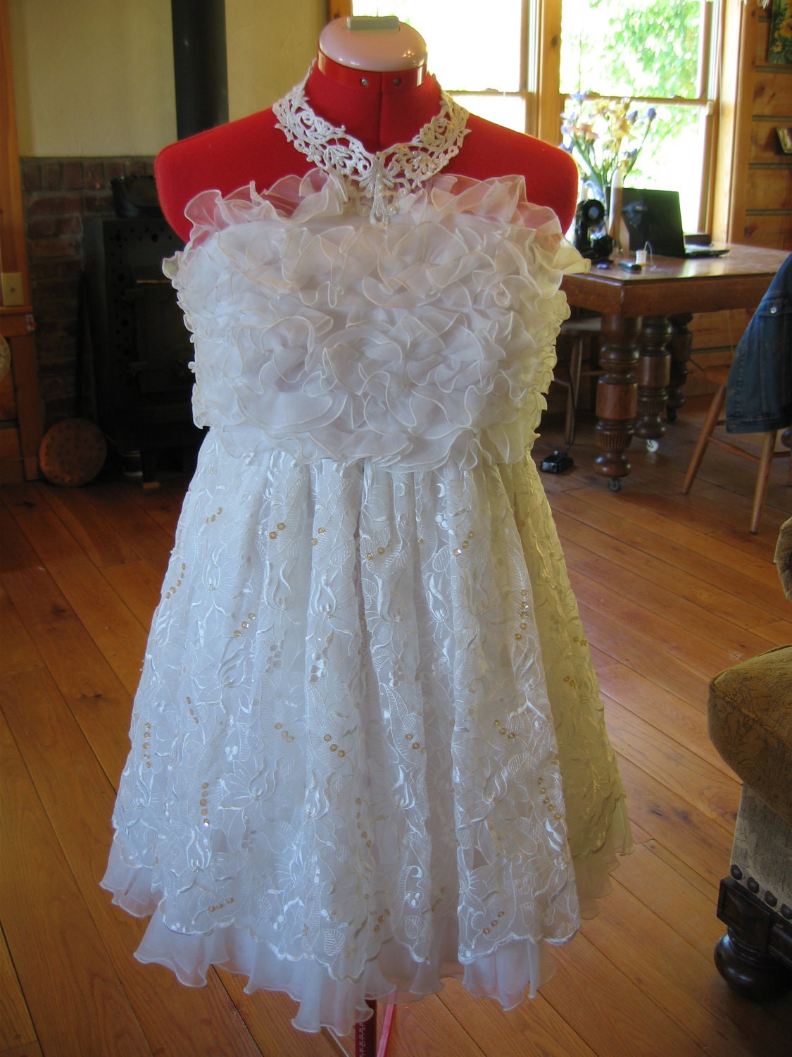 upcycled wedding dress