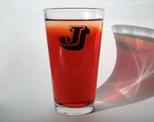 Monogram Pint Glasses - Set of 4