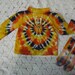 SALE Tie dye 24 month 2 Toddler long-sleeved turtleneck shirt and socks "Awesome Autumn" DISCOUNTED SALE