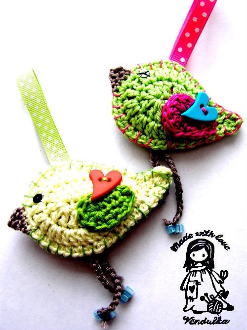 Spring birdie pattern