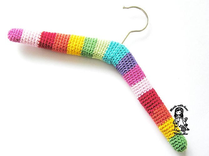 Hanging pockets organizer PATTERN  - Rainbow collection