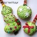 Christmas tree decoration - crochet patterns - 3 pieces in one:-)