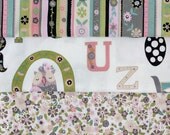 Fat Quarter Bundle ABC Cookery in Grey, In the Kitchen, by Alexander Henry, 100% Cotton Fabric