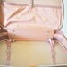 Caramel Colored Vinyl Suitcase