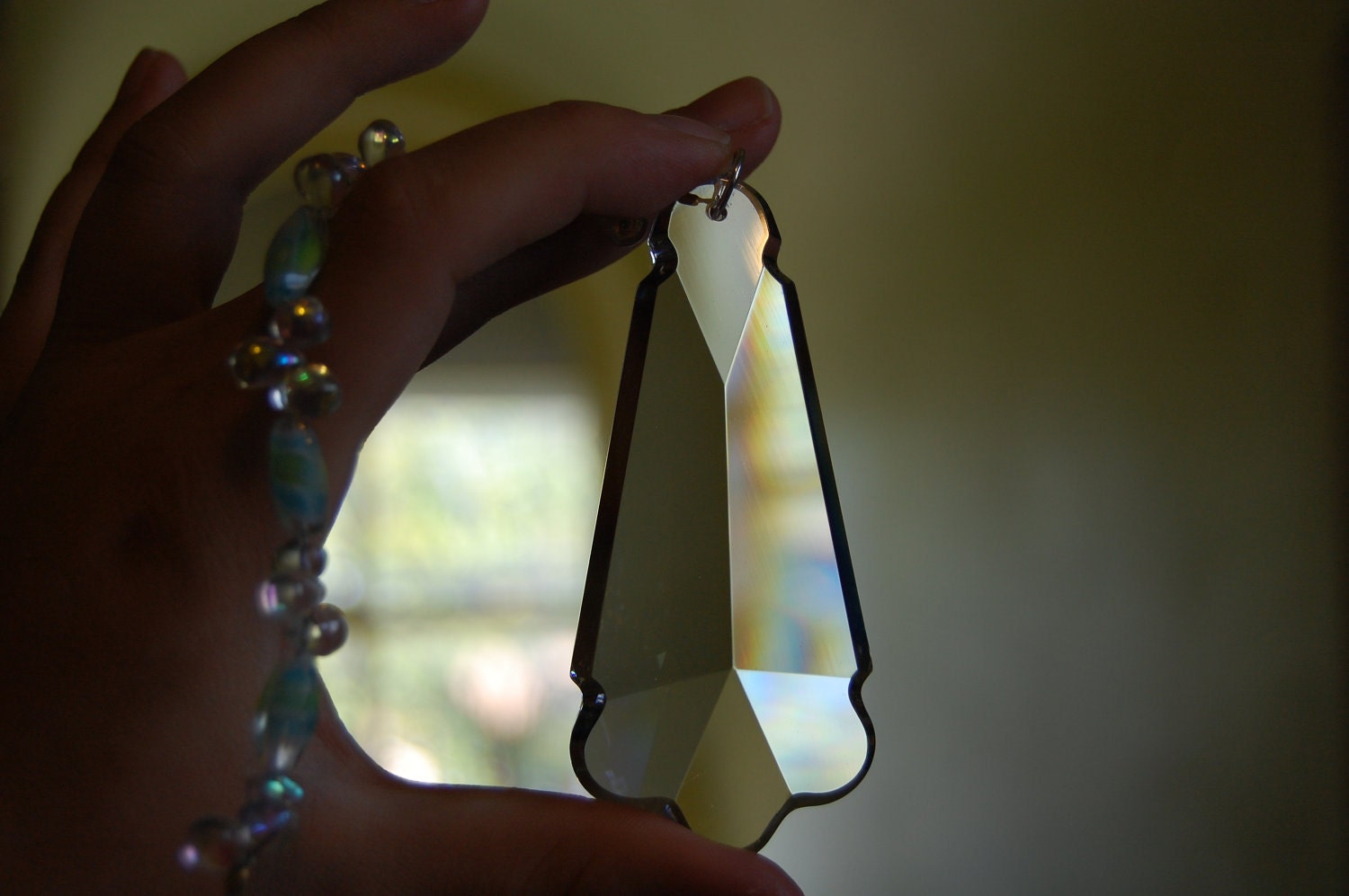 Angel Crystal Sun Catcher Hanging Prism