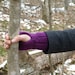 Purpley Fingerless Gloves (Womens Medium/Large)