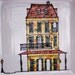 new orleans historic townhouse square dinner plate