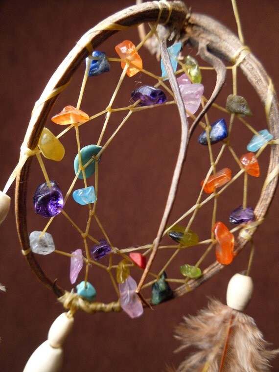 Dream Catcher-Custom-Crazy Bird- Devils Claw Dream Catcher