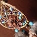 Custom Dream Catcher- Warm Winter Dreams- Devils Claw Dream Catcher