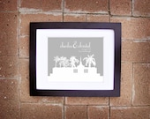 Personalized Kona Hawaii LDS Temple Wedding Print - Printable 8x10