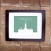Personalized Los Angeles Temple Wedding Print - Printable 8x10
