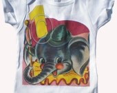 Tshirt Birthday's Circus Elephant....