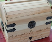 Wedding Card Box -- Extra Large, with card slot