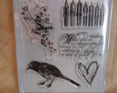 Tim Holtz Artful Things Clear Stamps by Stampers Anonymous-SALE
