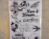 Boho Blooms Clear Stamps by TPC Studio-SALE