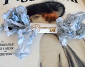 Cloudy Day, Gray Day Hand Dyed Seam Binding Ribbon