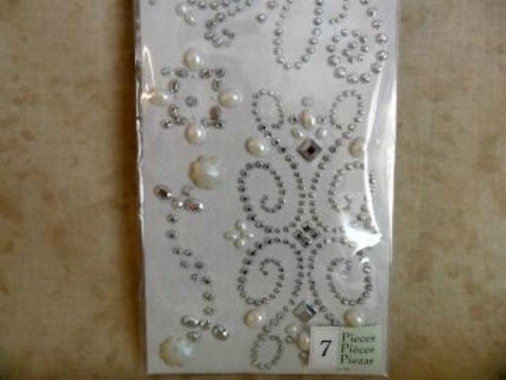 Elegance Gem Swirl Stickers by K and Company-SALE