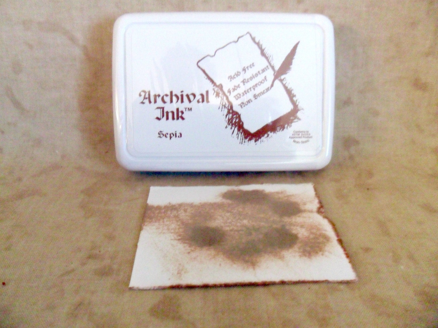 Sepia Brown Archival Ink Pad by Ranger-SALE