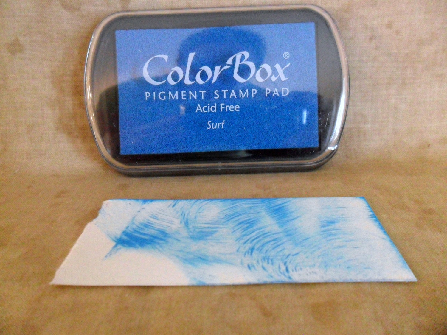 Colorbox Surf Blue Ocean Pigment Ink Stamp Pad-SALE