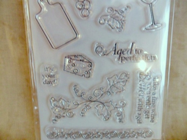 Aged to Perfection Clear Stamps by Fiskars-FREE SHIPPING