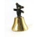 Vintage ORIGINAL Modernist Austrian 1960s Brass Bear Figurine on Bell