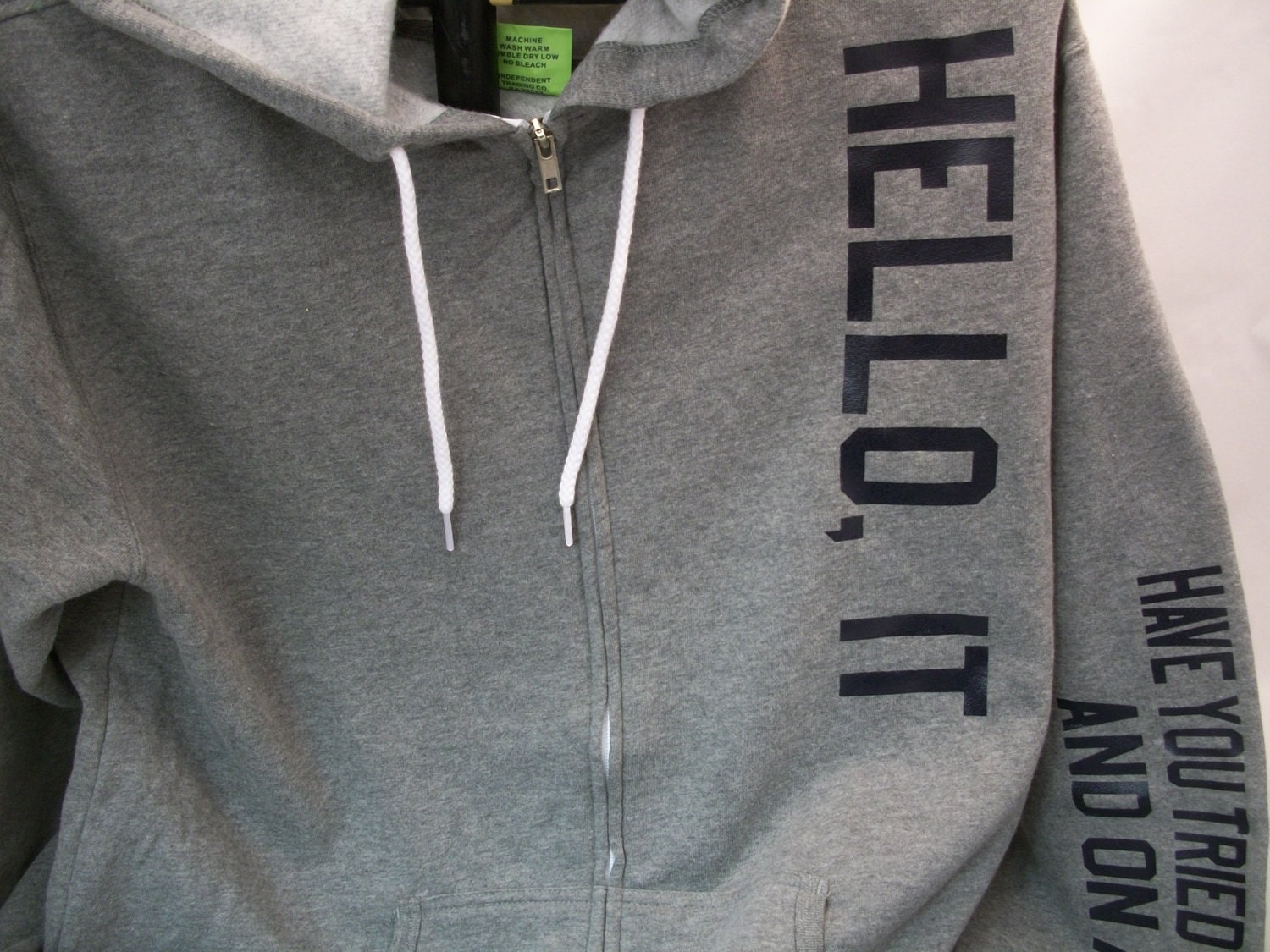 IT Hoodie XXL and 3XL Have You Tried Turning It Off And On Again